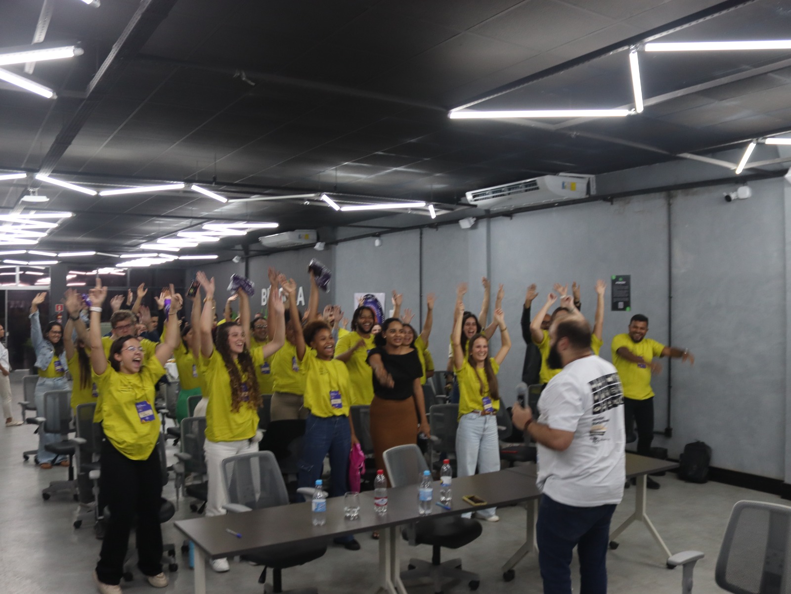 Participantes do Techstars Startup Weekend Impacto reunidos em São Mateus, Espírito Santo.